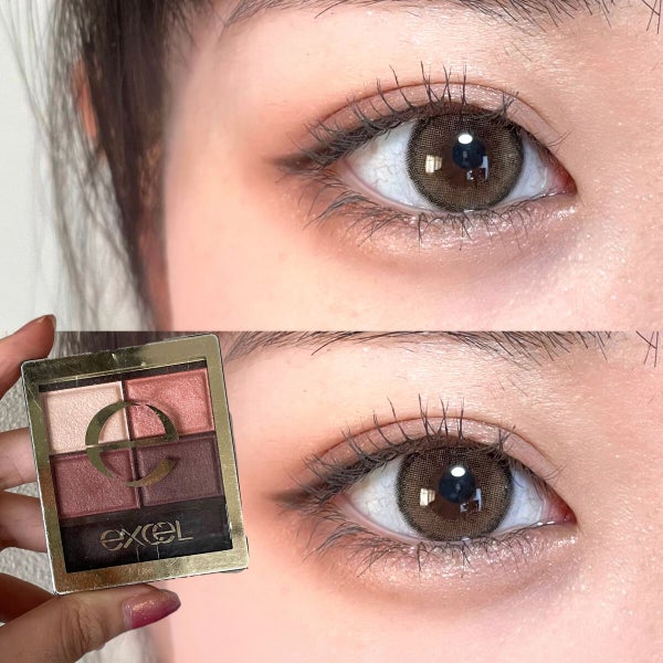 スキニーリッチシャドウ/excel/アイシャドウパレット by SAYA🦋