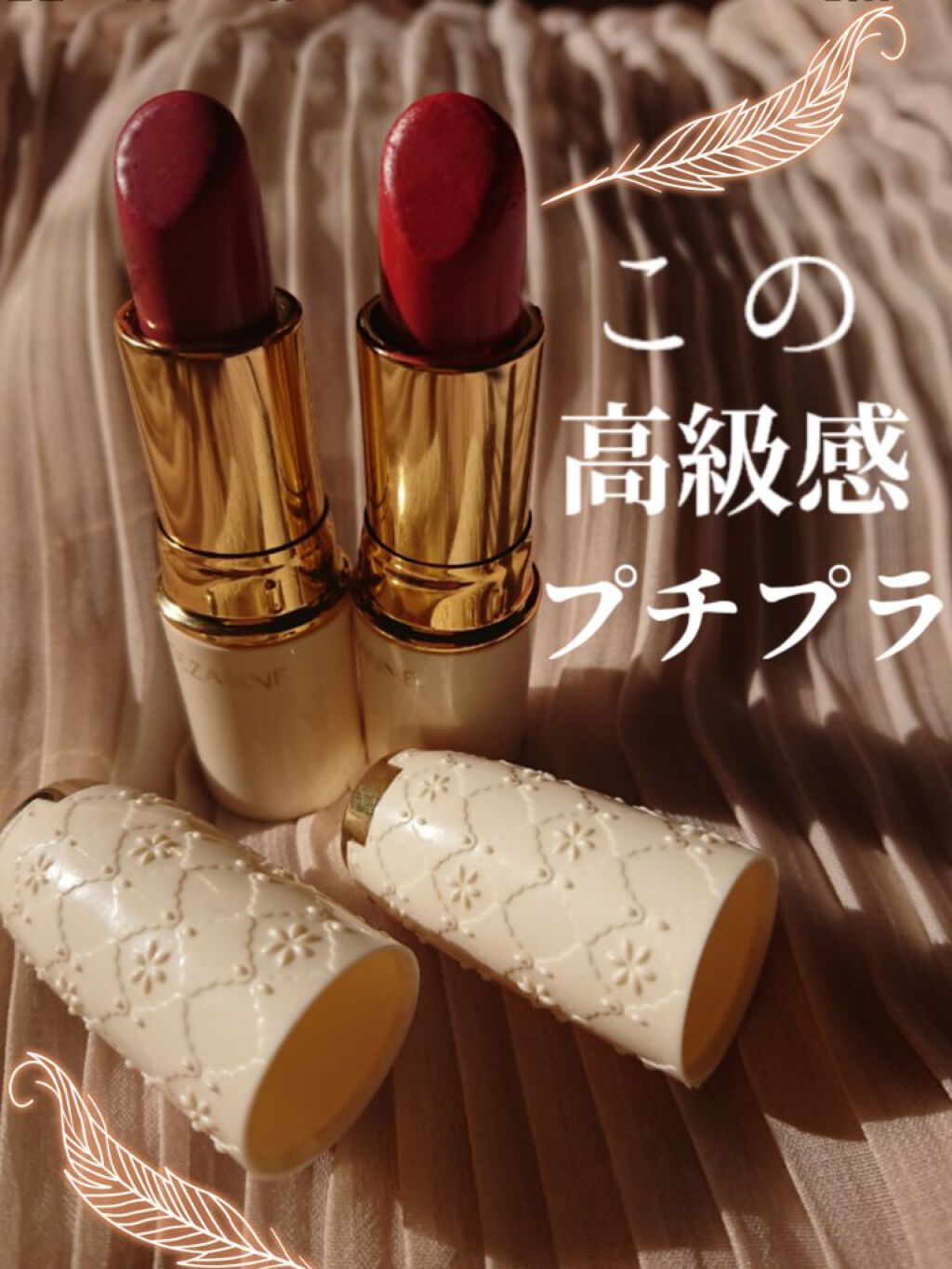 ラスティング リップカラーN/CEZANNE/口紅を使ったクチコミ(1枚目)