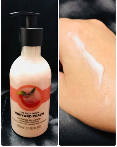 THE BODY SHOP ジェルローション ヴィンヤードピーチのクチコミ「#ザボディショップジェルローションヴィンヤードピーチ#ザボディショップジェルローションヴィンヤ.....」（1枚目）