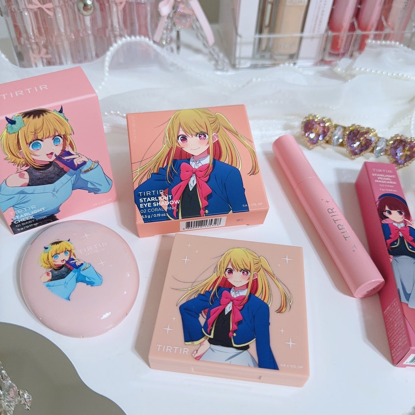 びゃっこまる on LIPS 「かっ…わいすぎる…飾る、、、ティルティルの推しの子コラボコスメ..」(9枚目)