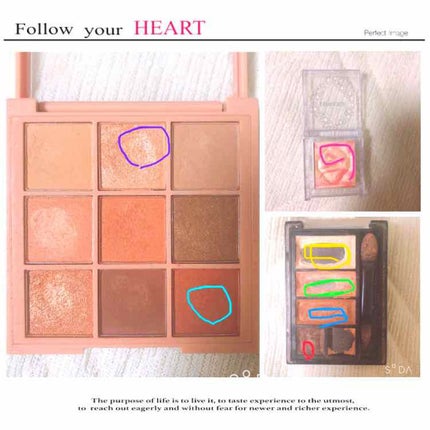 multi eye color palette/Cool barbie/アイシャドウパレットを使ったクチコミ(2枚目)