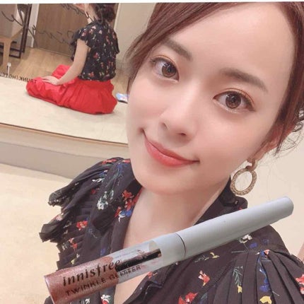 トゥインクル グリッター/innisfree/リキッドアイライナーを使ったクチコミ(1枚目)