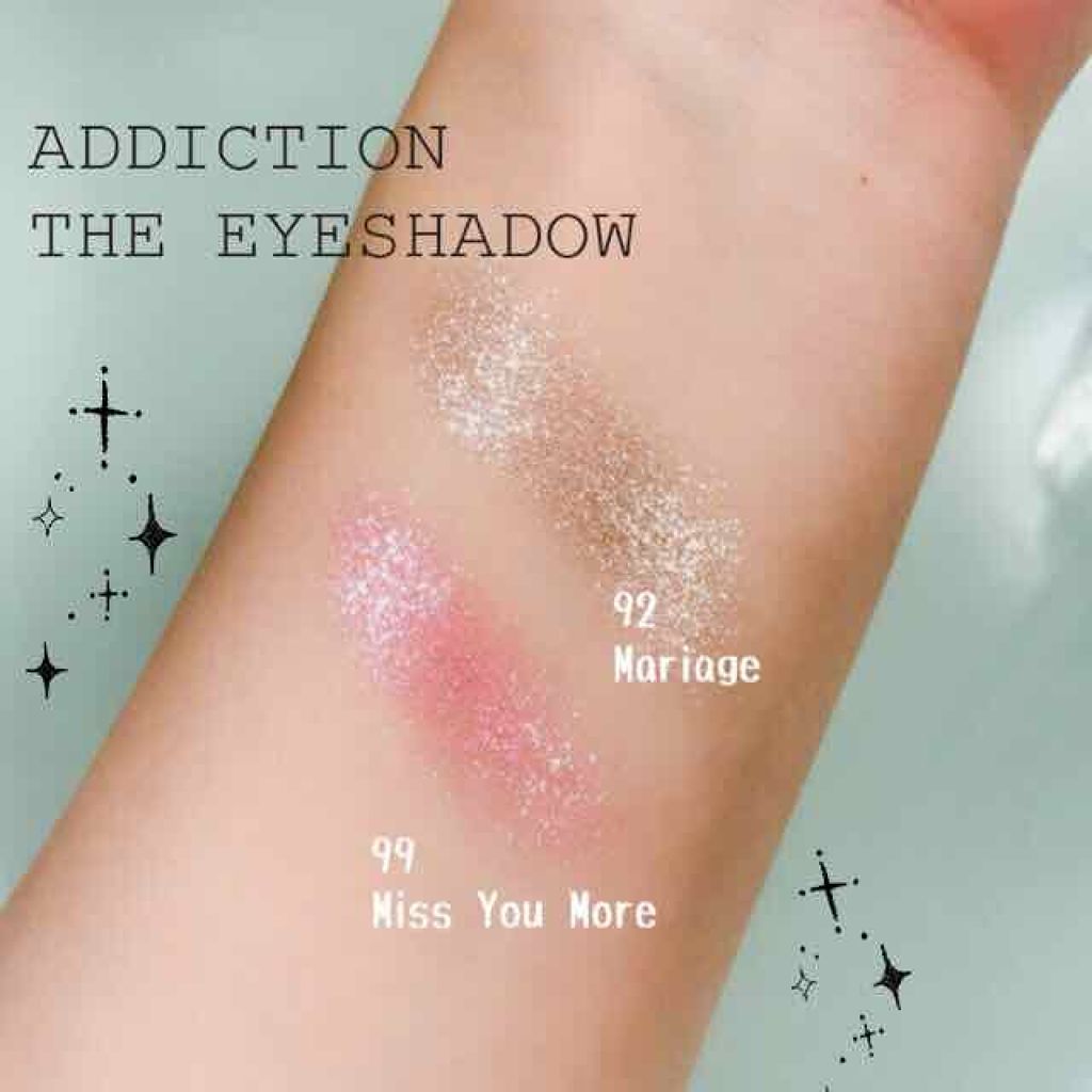 ザ アイシャドウ Addictionの口コミ マリアージュとミスユーモア愛用してます ツ By Hitomix Lips