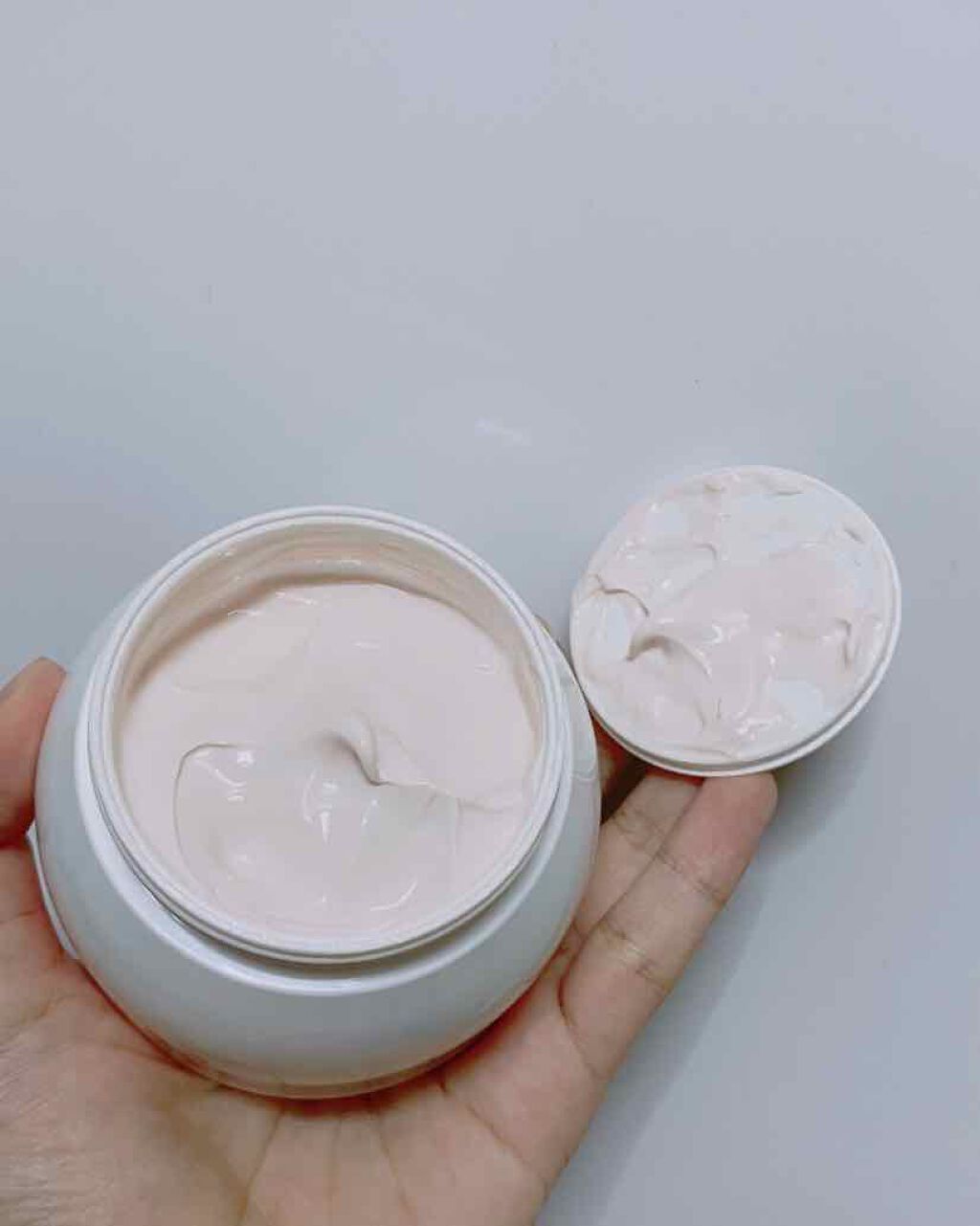 pure milk Pink Tone up Cream/the SAEM/化粧下地を使ったクチコミ(2枚目)