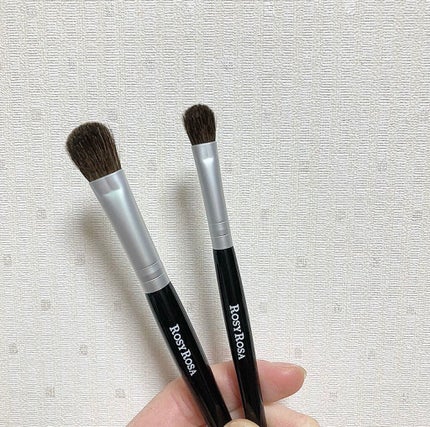 アイシャドウブラシセット/ロージーローザ/メイクブラシを使ったクチコミ(3枚目)