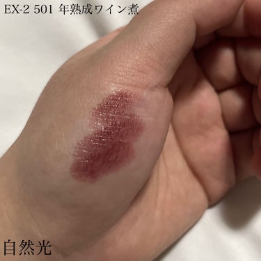 リップモンスター EX-2 501年熟成ワイン煮(限定色)/KATE/口紅を使ったクチコミ（3枚目）