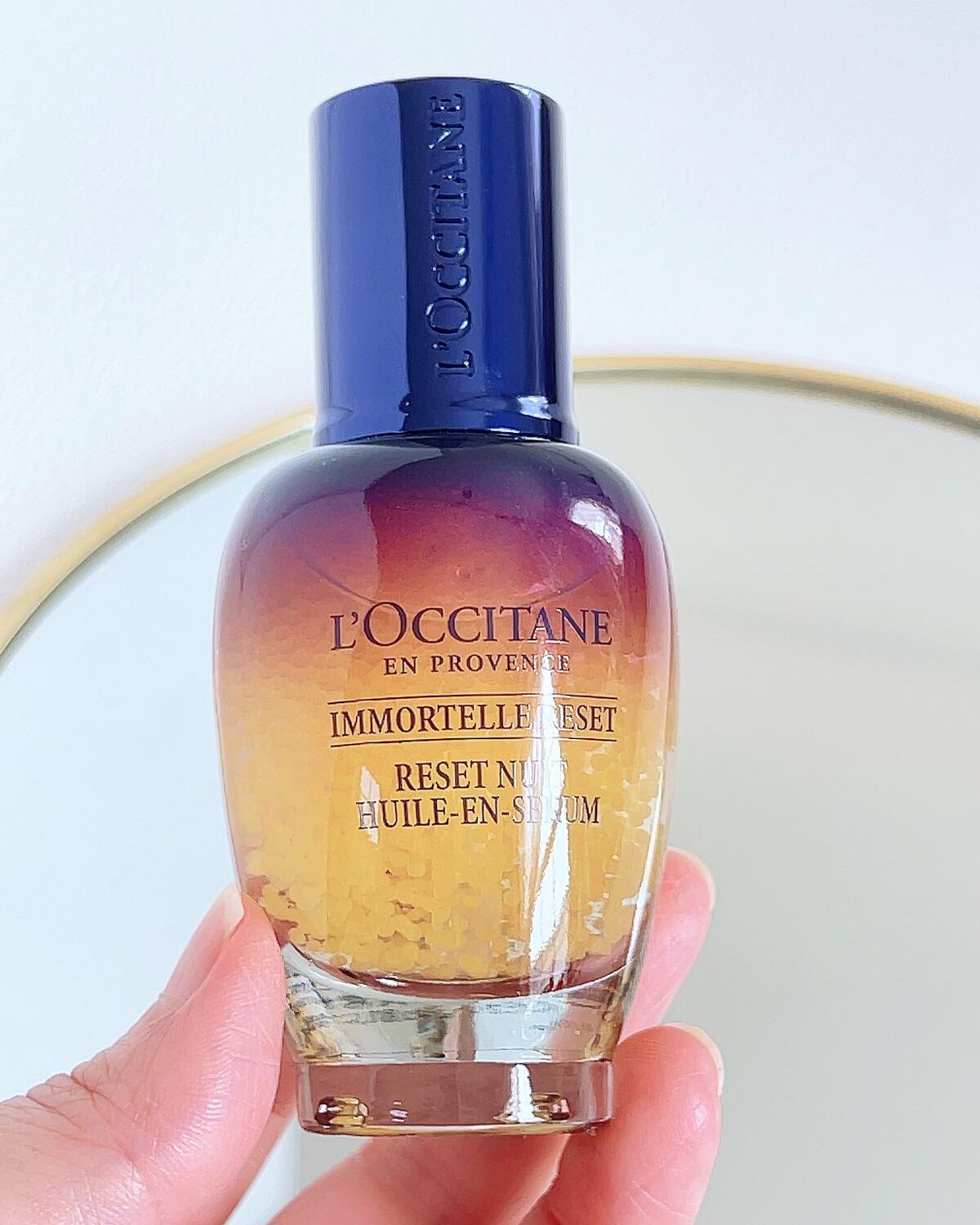 イモーテル オーバーナイトリセットセラム/L'OCCITANE/美容液を使ったクチコミ(3枚目)
