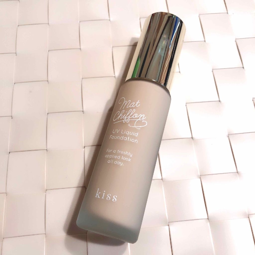マットシフォン UVリキッドファンデ/KiSS/リキッドファンデーションを使ったクチコミ(1枚目)