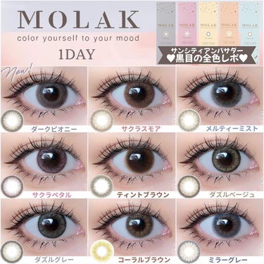 MOLAK 1day/MOLAK/ワンデー（１DAY）カラコンを使ったクチコミ（1枚目）