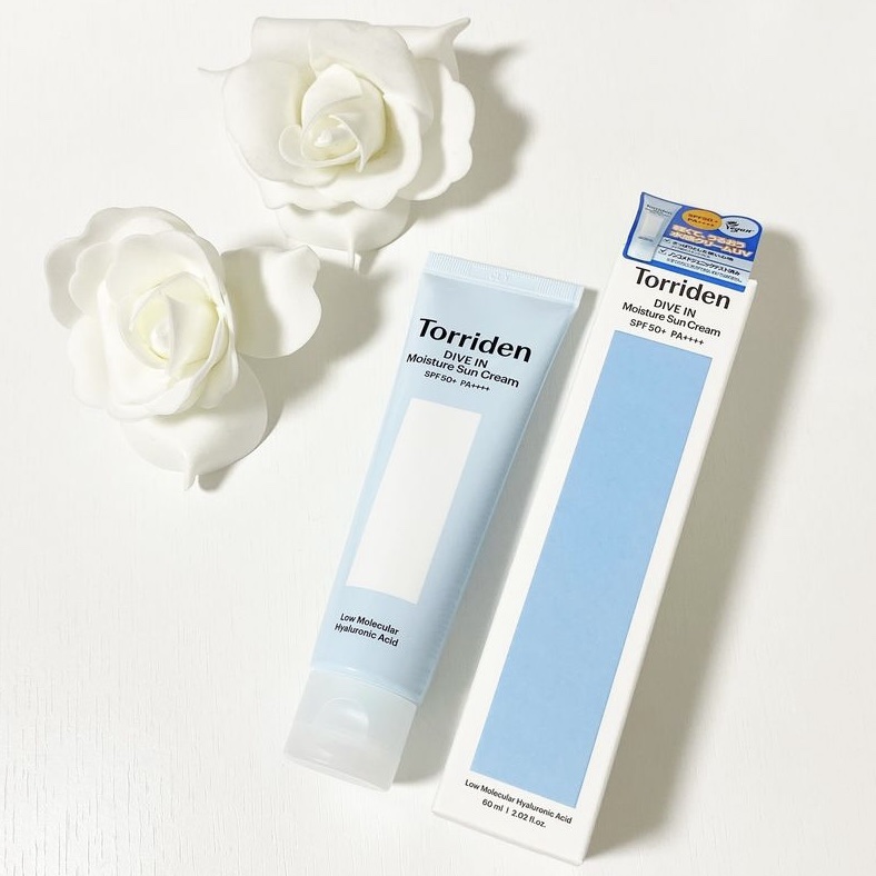 ダイブイン ウォータリーモイスチャーサンクリーム/Torriden/日焼け止めクリームを使ったクチコミ（1枚目）
