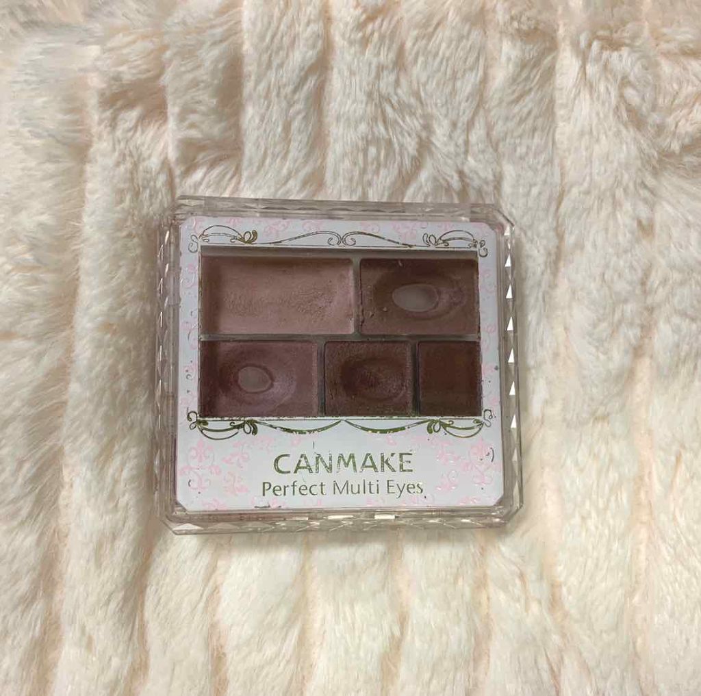 パーフェクトマルチアイズ/キャンメイク/アイシャドウパレットを使ったクチコミ(1枚目)