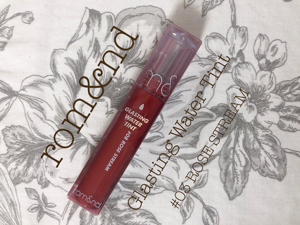 グラスティングウォーターティント/rom&nd/リップティントを使ったクチコミ(1枚目)
