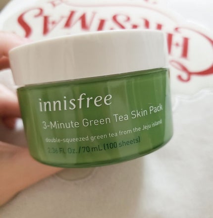 innisfree 3minute green tea skin pack/innisfree/シートマスク・パックを使ったクチコミ(1枚目)