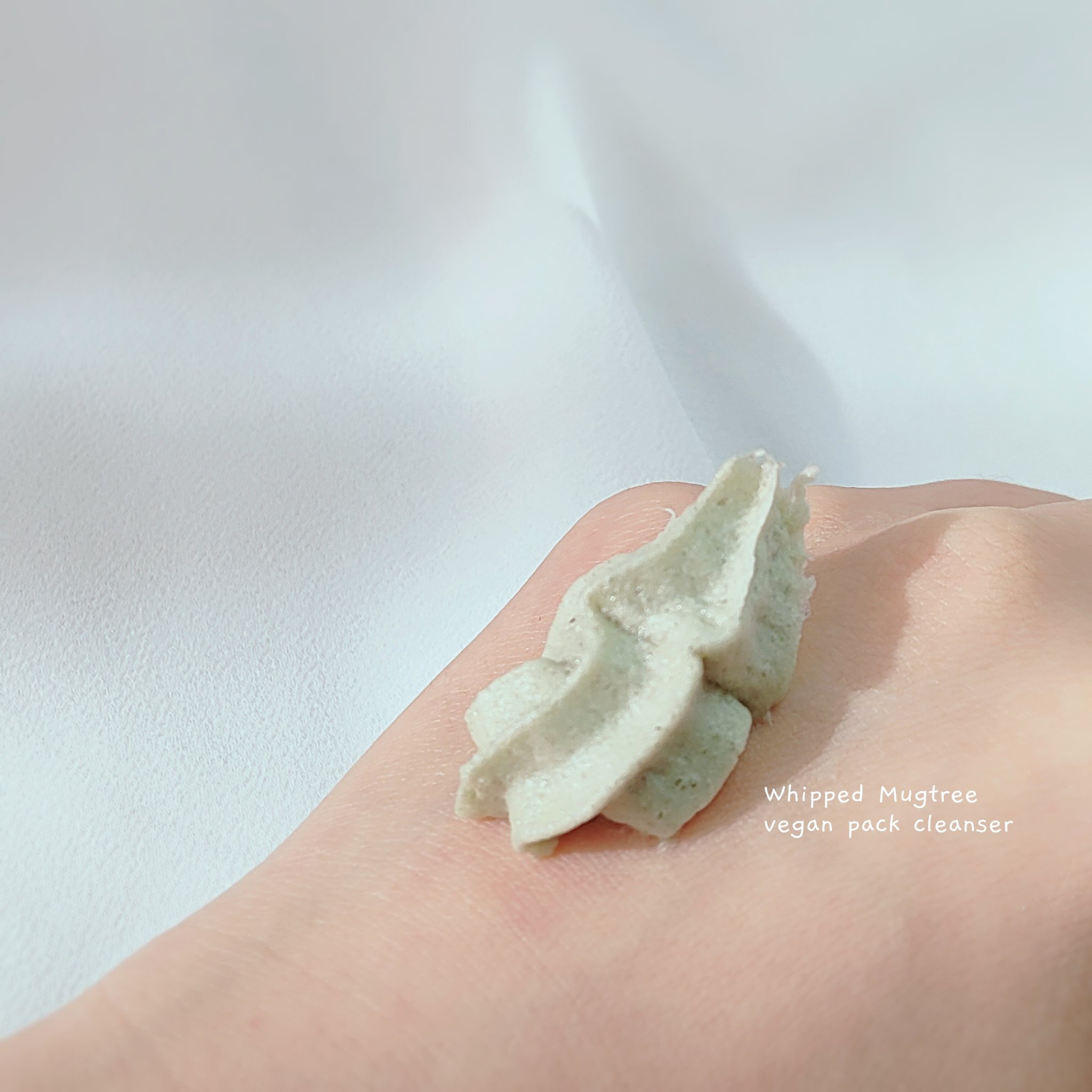 ヴィーガンパッククレンザーチューブ/WHIPPED/洗顔フォームを使ったクチコミ（3枚目）