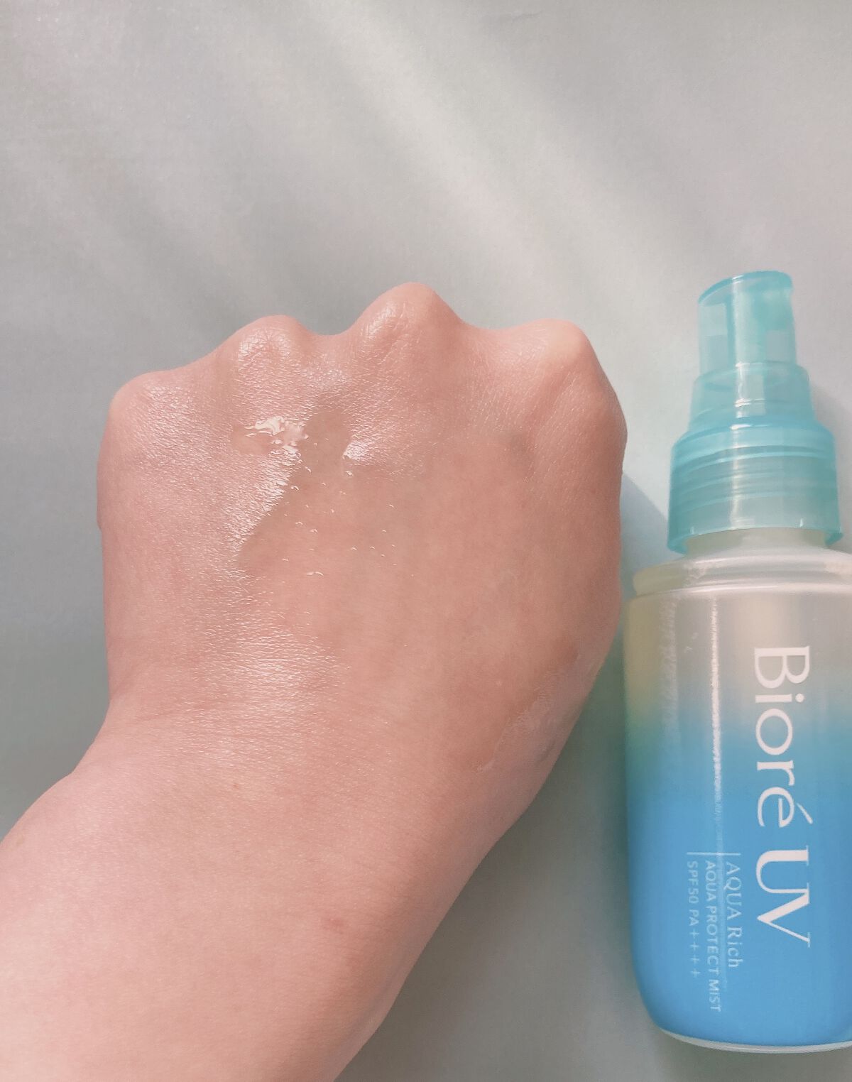 ビオレUV アクアリッチ アクアプロテクトミスト/ビオレ/日焼け止めミスト・スプレーを使ったクチコミ（2枚目）