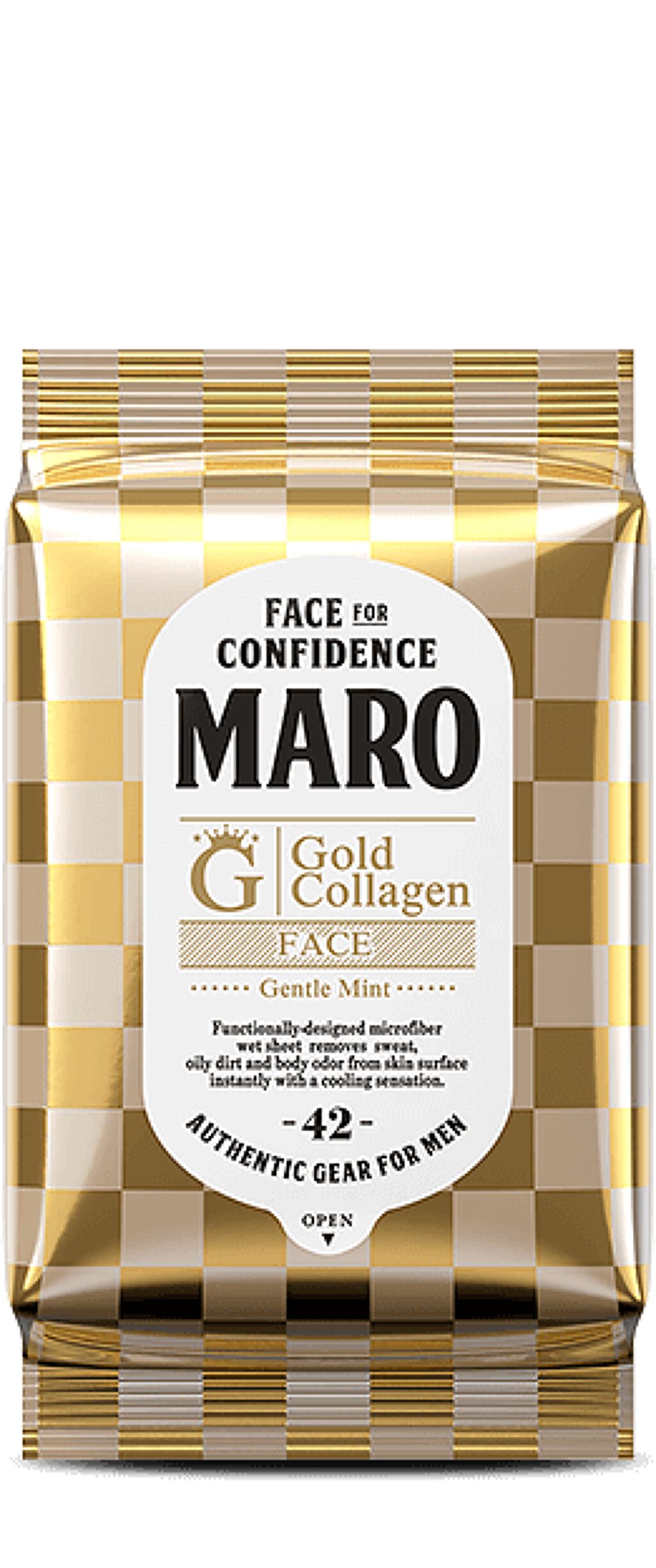 プレミアムフェイスシート ゴールド MARO