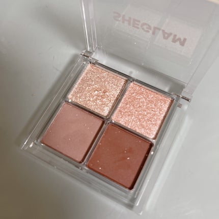 Cosmic Crystal 4色アイシャドウパレット/SHEGLAM/アイシャドウパレットを使ったクチコミ(3枚目)