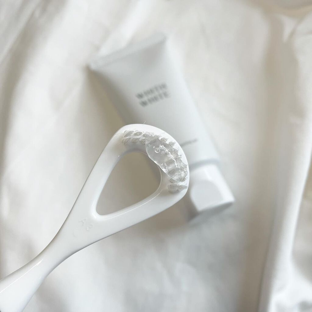 tongue cleansing gel/WHITH WHITE/その他オーラルケアを使ったクチコミ(6枚目)