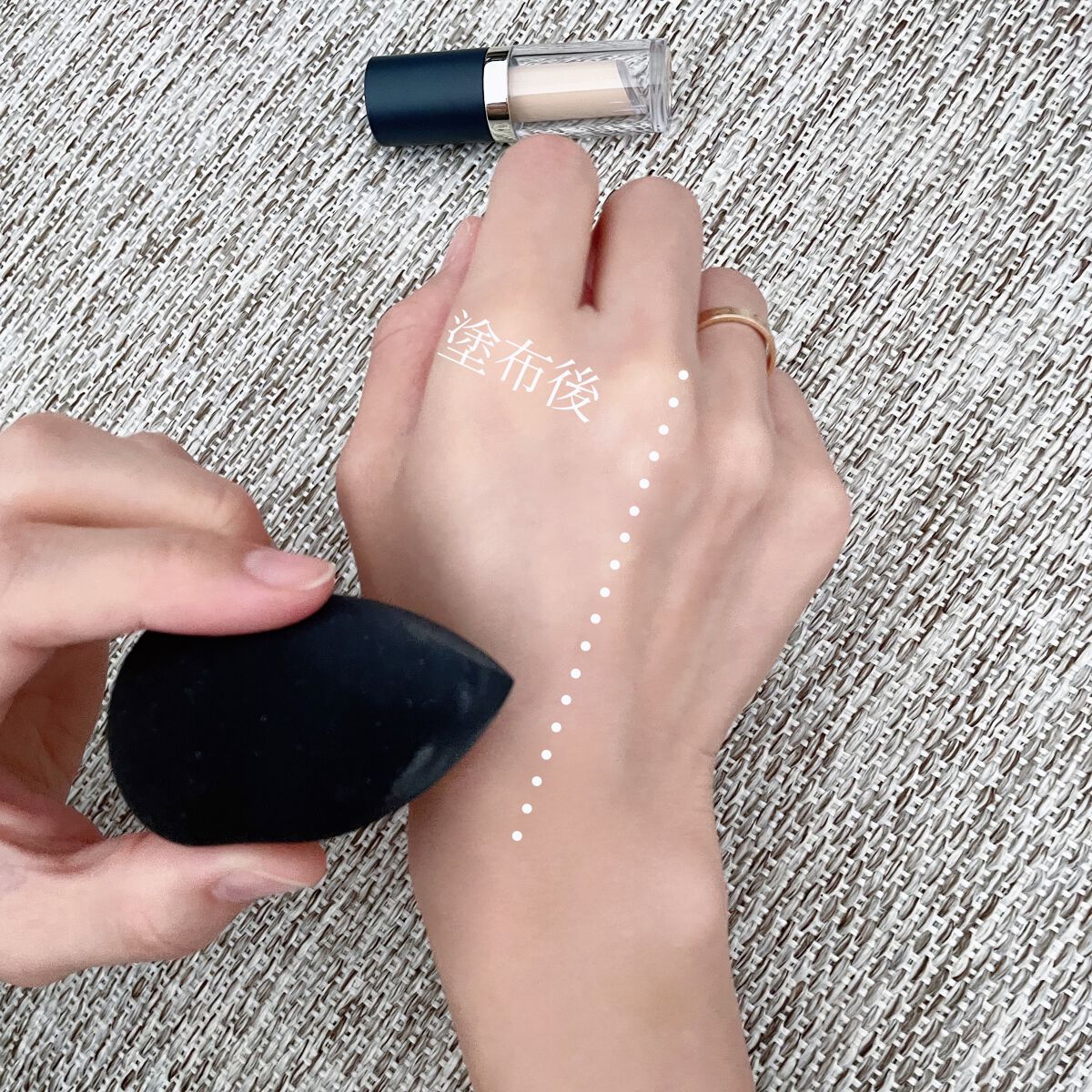 タトゥーウォータープルーフスカーコンシーラー/フォレンコス/リキッドコンシーラーを使ったクチコミ(4枚目)