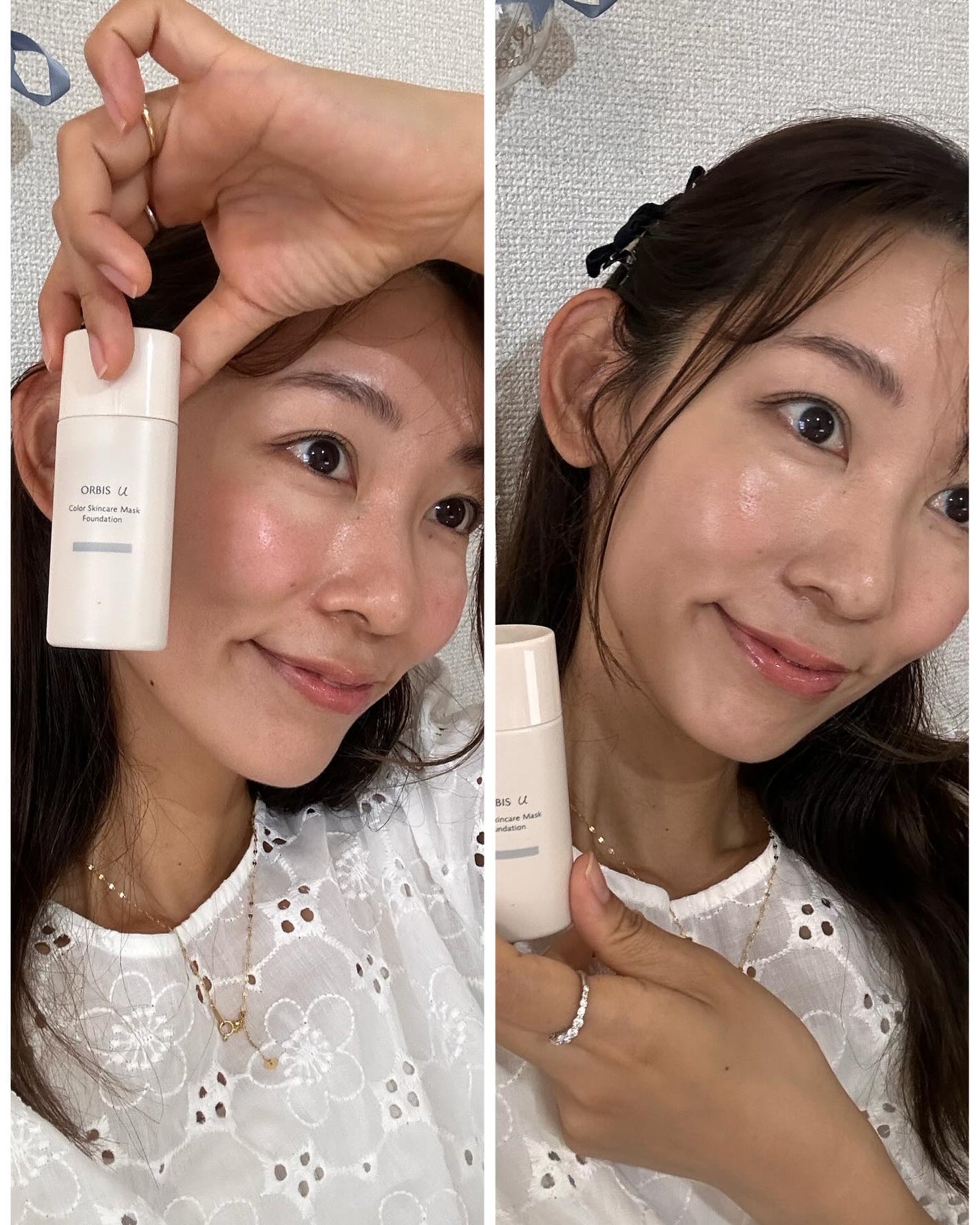 オルビスユー カラースキンケアマスク ファンデーション/オルビス/リキッドファンデーションを使ったクチコミ(3枚目)