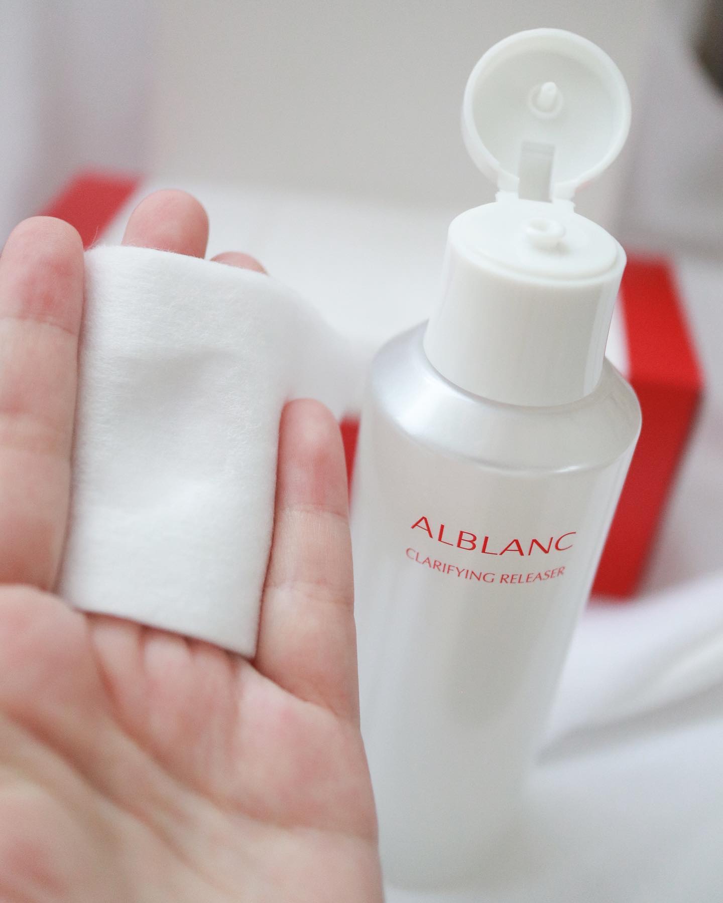 クラリファイイング リリーサー/ALBLANC/クレンジングウォーターを使ったクチコミ（3枚目）