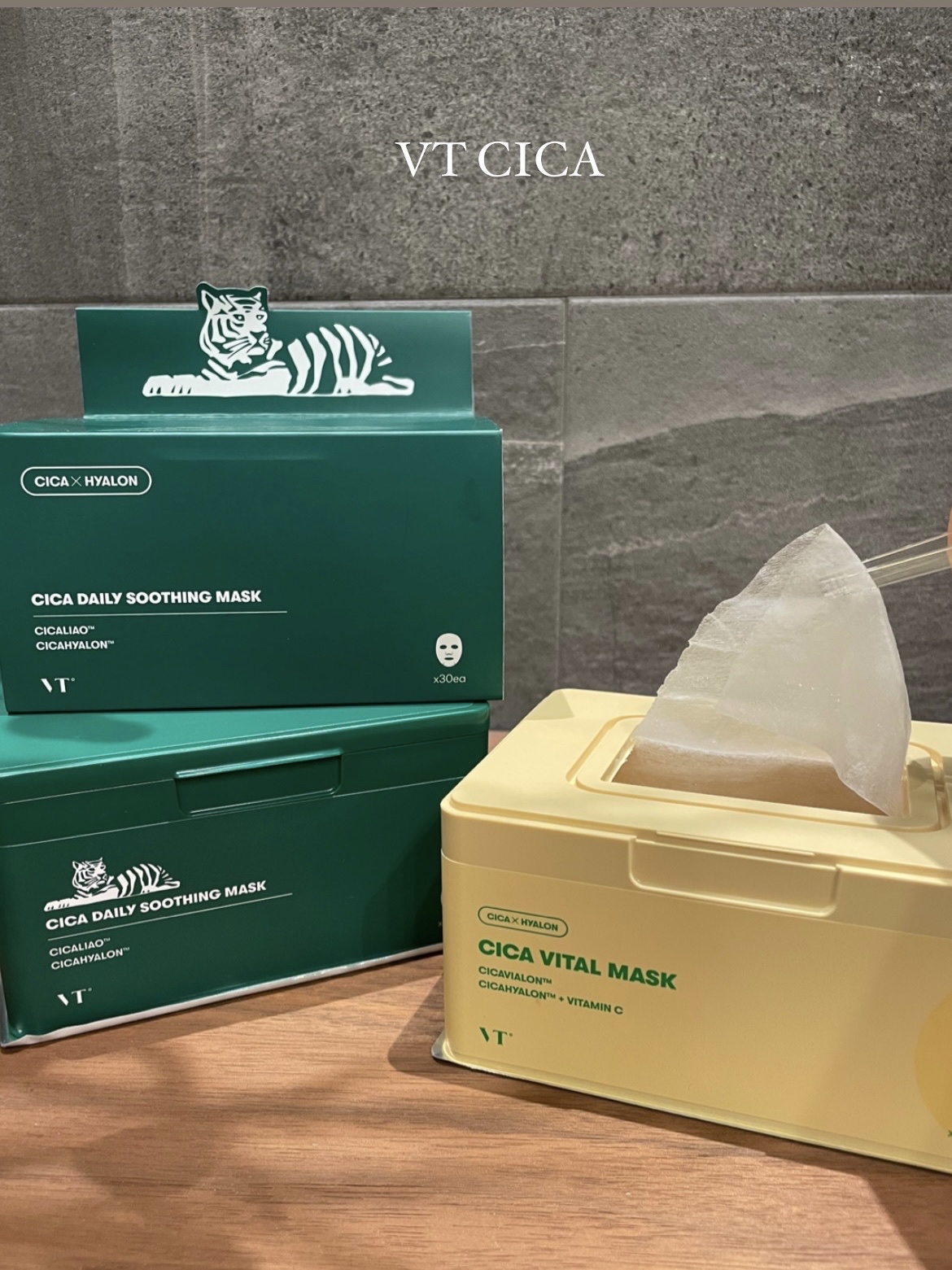 CICA デイリースージングマスク/VT/シートマスク・パックを使ったクチコミ（1枚目）