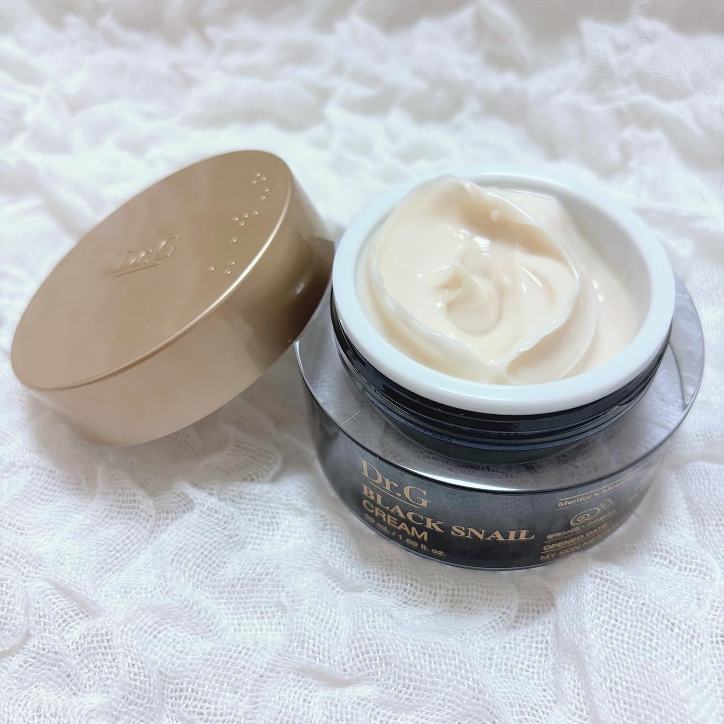 ブラックスネイル クリーム/Dr.G/フェイスクリームを使ったクチコミ(4枚目)