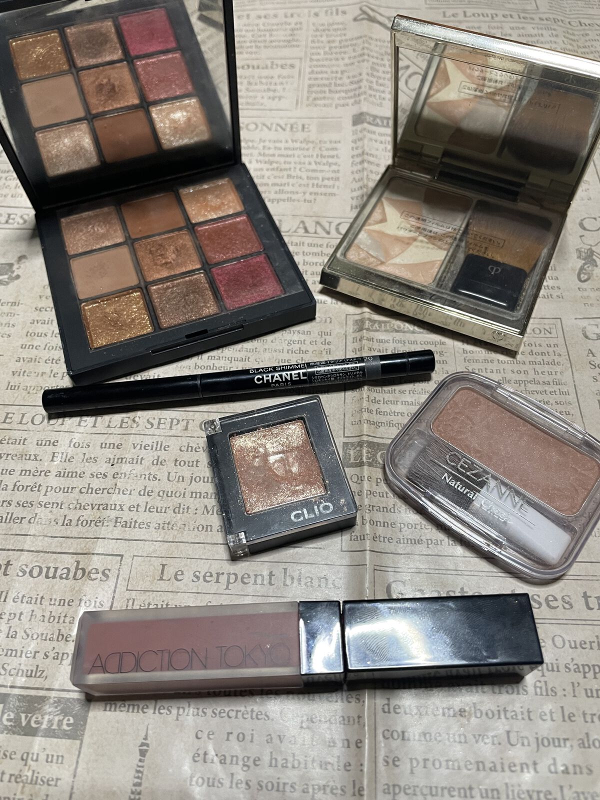 サマーソルスティス アイシャドーパレット/NARS/アイシャドウパレットを使ったクチコミ（1枚目）