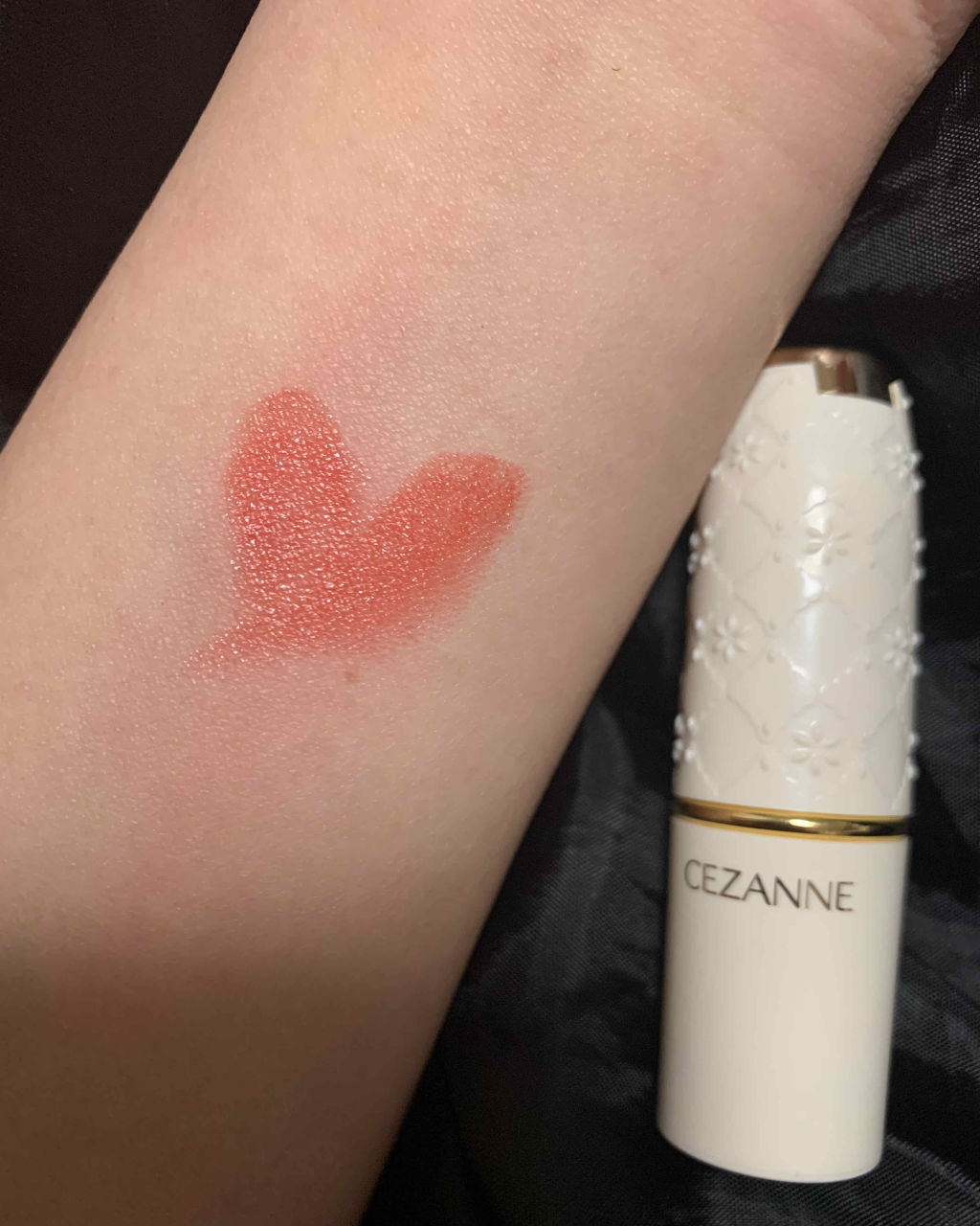 ラスティング リップカラーN/CEZANNE/口紅を使ったクチコミ（2枚目）