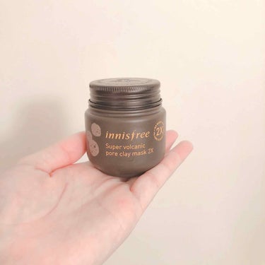 スーパーヴォルカニック ポアクレイマスク/innisfree/洗い流すパック・マスクを使ったクチコミ（1枚目）