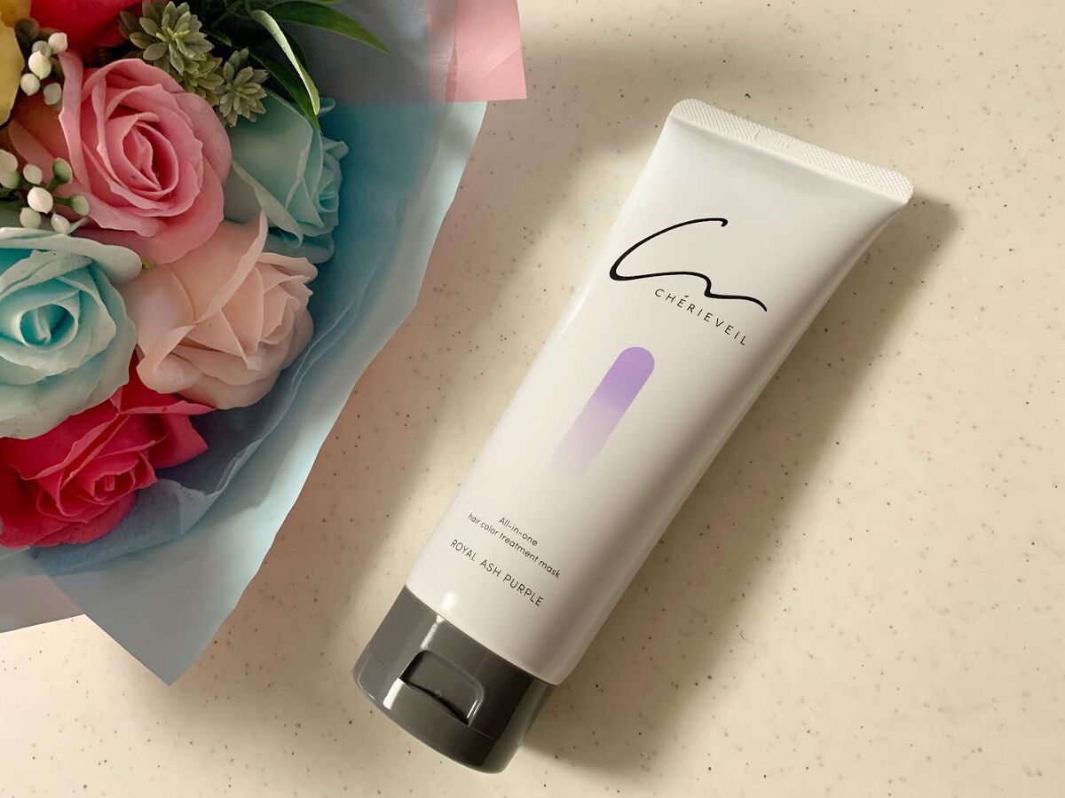 オールインワンヘアパック/シェリーヴェール/ヘアカラーを使ったクチコミ(1枚目)