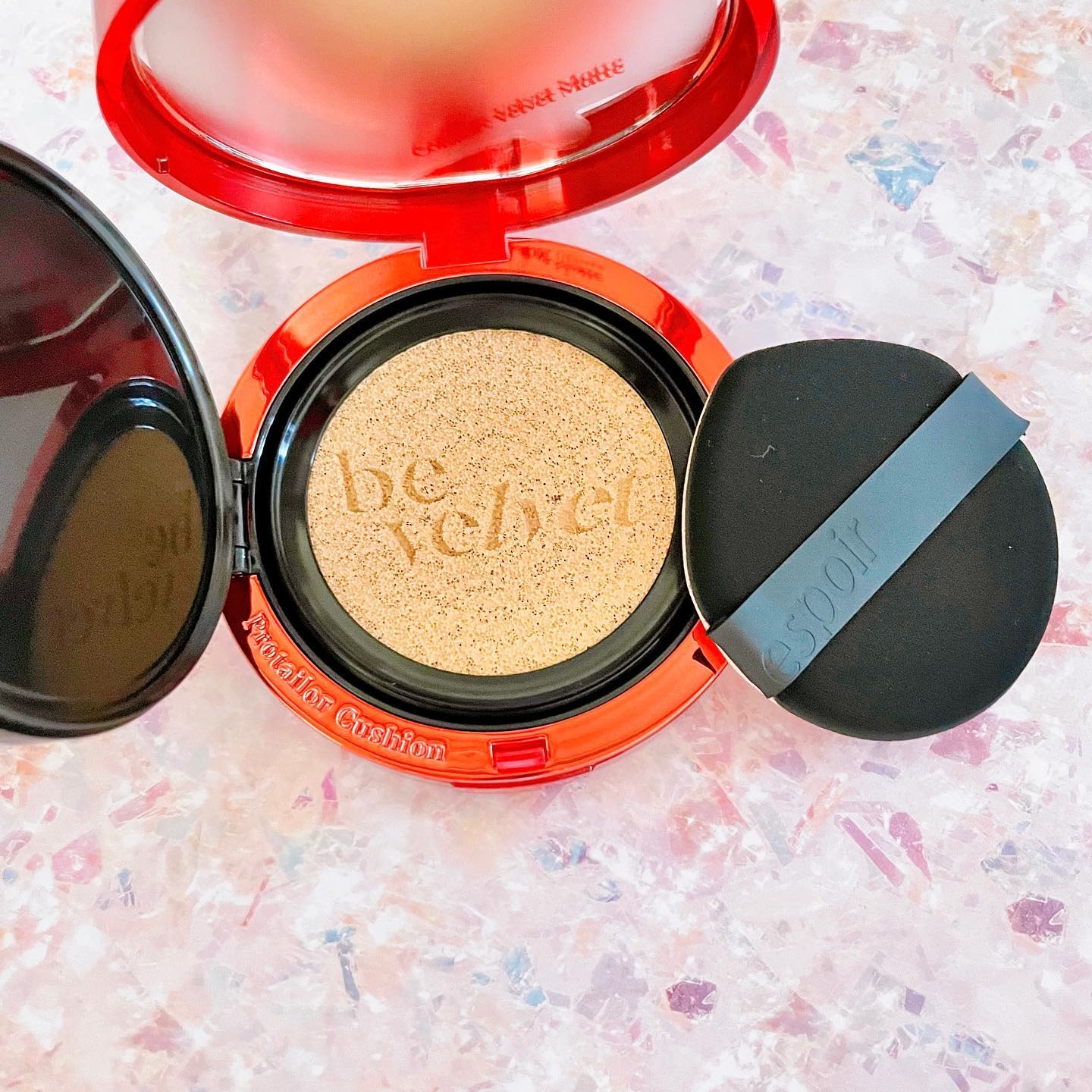 プロテーラービーベルベットカバークッション/espoir/クッションファンデーションを使ったクチコミ（3枚目）