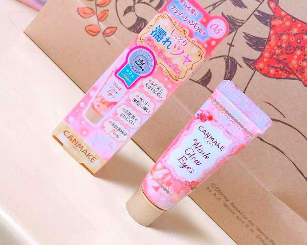 ウィンクグロウアイズ/キャンメイク/ジェル・クリームアイシャドウを使ったクチコミ(1枚目)