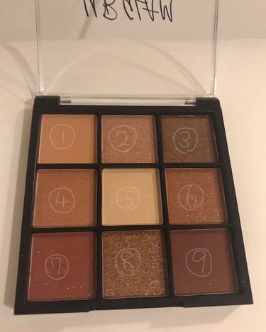 UR GLAM　BLOOMING EYE COLOR PALETTE/U R GLAM/アイシャドウパレットを使ったクチコミ（2枚目）