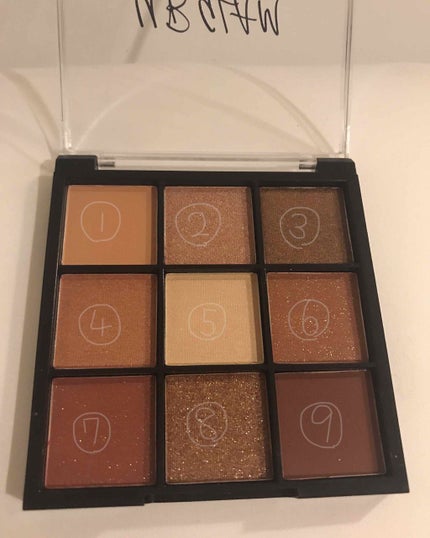 UR GLAM BLOOMING EYE COLOR PALETTE/U R GLAM/アイシャドウパレットを使ったクチコミ(2枚目)