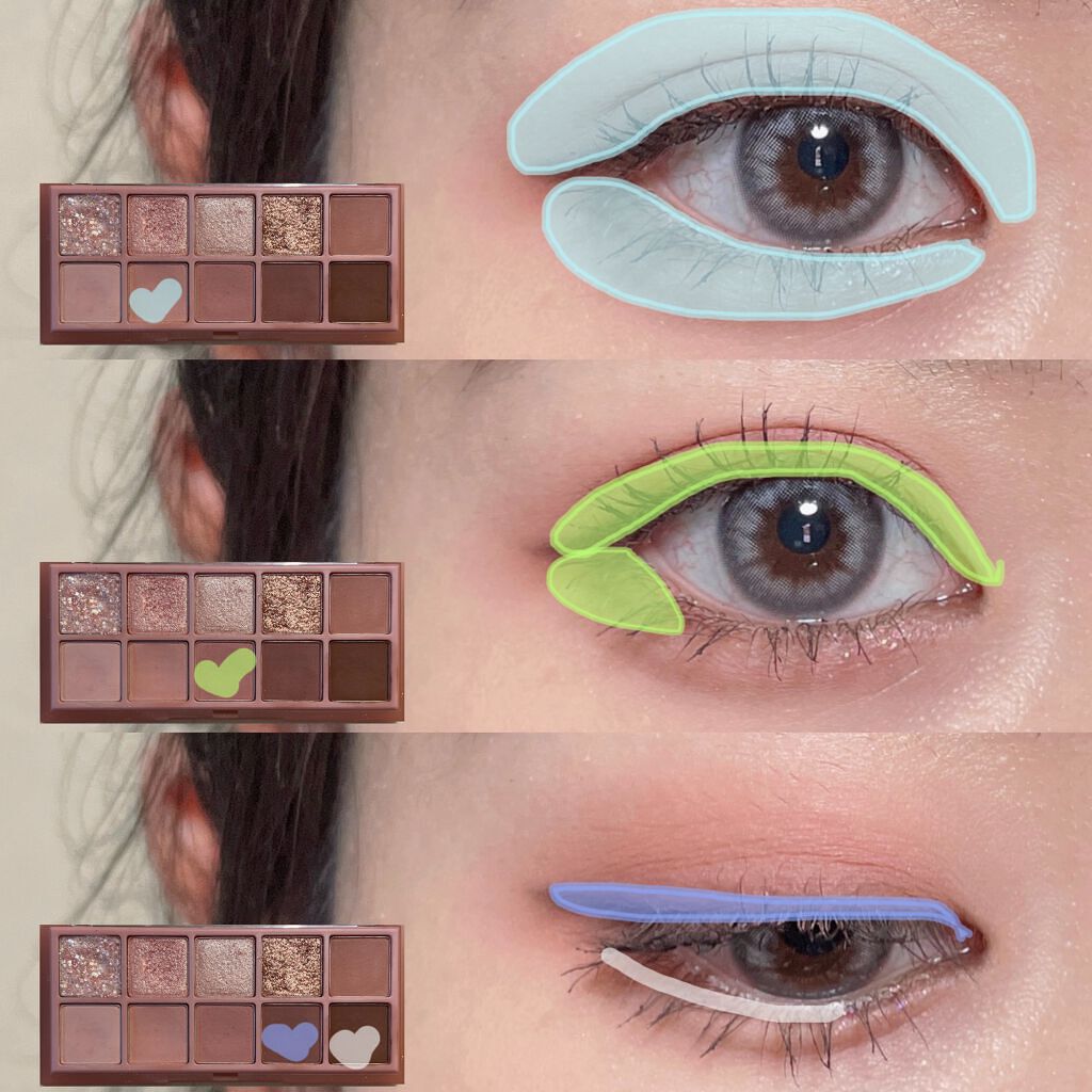 プロ アイ パレット/CLIO/アイシャドウパレットを使ったクチコミ（2枚目）