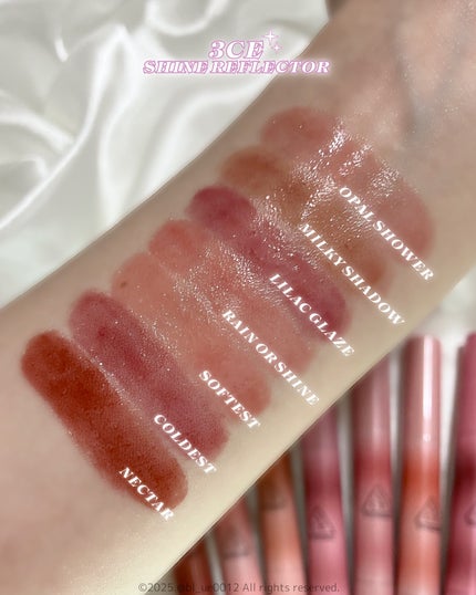 3CE シャインリフレクター/3CE/口紅を使ったクチコミ(5枚目)