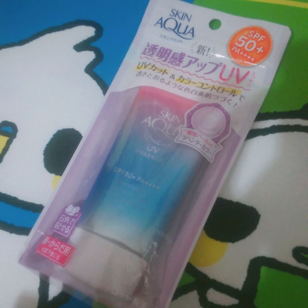 スキンアクア トーンアップUVエッセンス/スキンアクア/日焼け止めクリームを使ったクチコミ（1枚目）