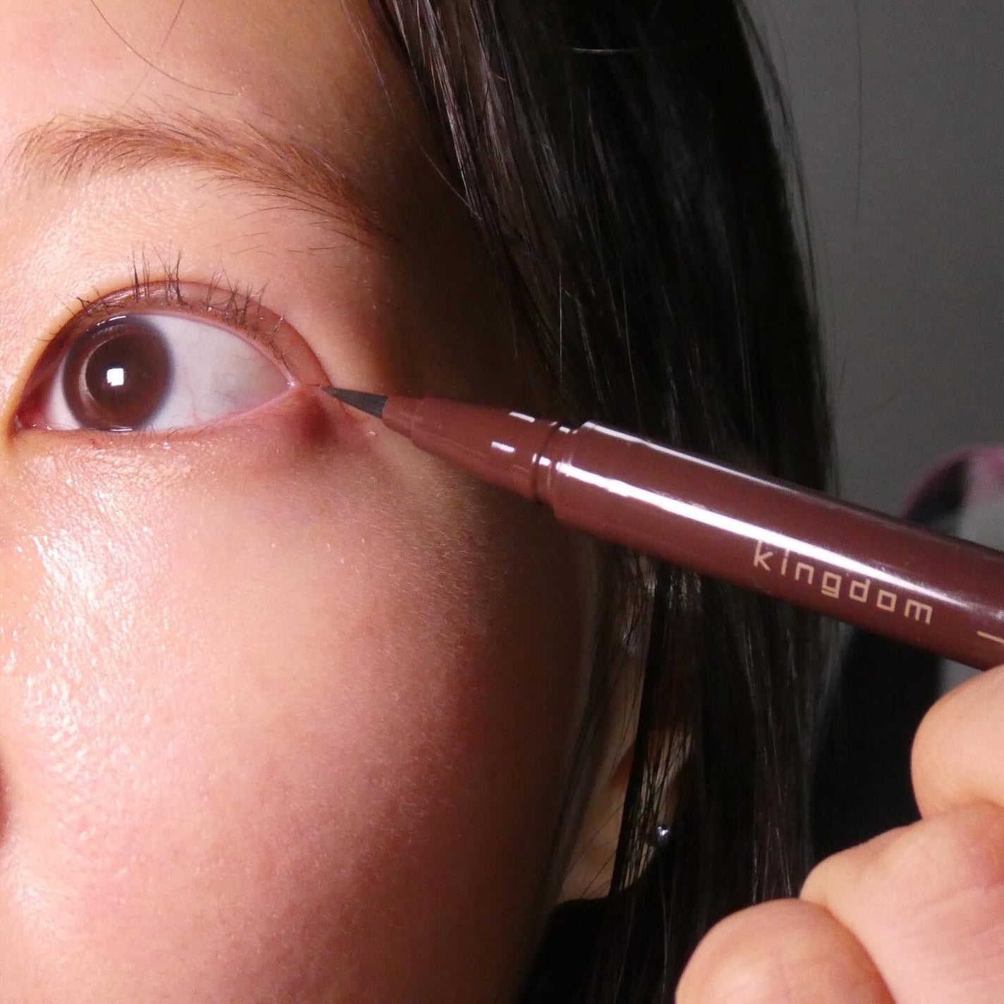 キングダム リキッドアイライナーR1/キングダム/リキッドアイライナーを使ったクチコミ(5枚目)