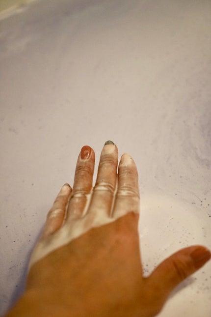 バブ モンスターバブルMEGA級 マーブル泡 ラベンダーカクテルの香り/バブ/炭酸系入浴剤を使ったクチコミ(9枚目)