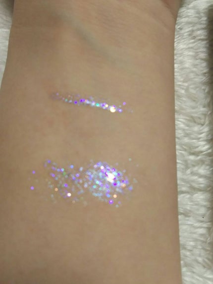 リキッド グリッター シャドウ/rom&nd/グリッターを使ったクチコミ(4枚目)