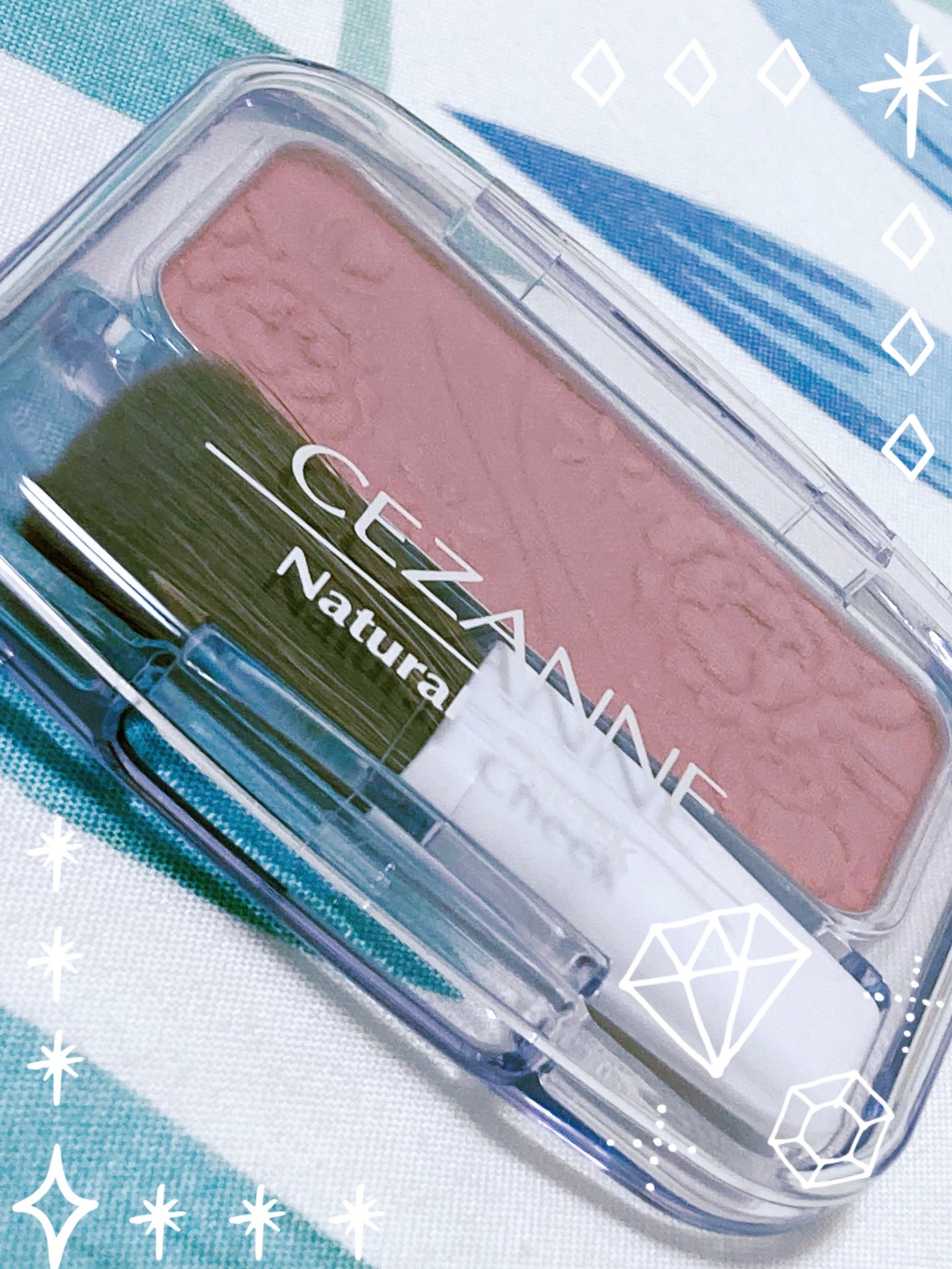 ナチュラル チークN/CEZANNE/パウダーチークを使ったクチコミ(1枚目)