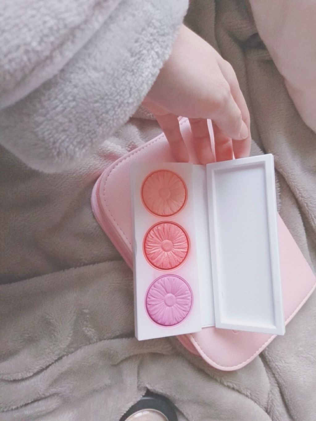 チーク ポップ パレット/CLINIQUE/パウダーチークを使ったクチコミ（2枚目）