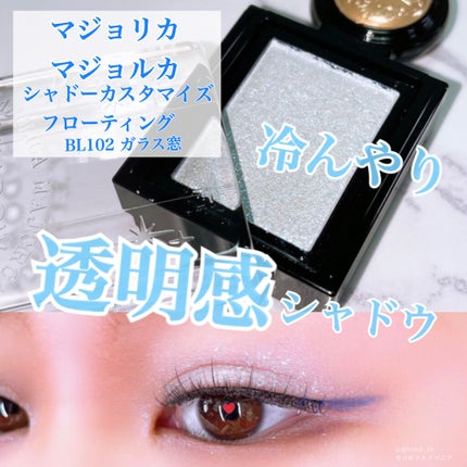 シャドーカスタマイズ (フローティング)/MAJOLICA MAJORCA/単色アイシャドウを使ったクチコミ(1枚目)