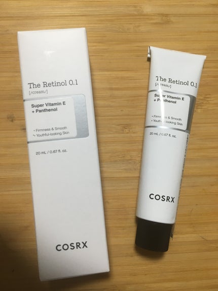 RXザ・レチノール0.1クリーム/COSRX/フェイスクリームを使ったクチコミ(1枚目)