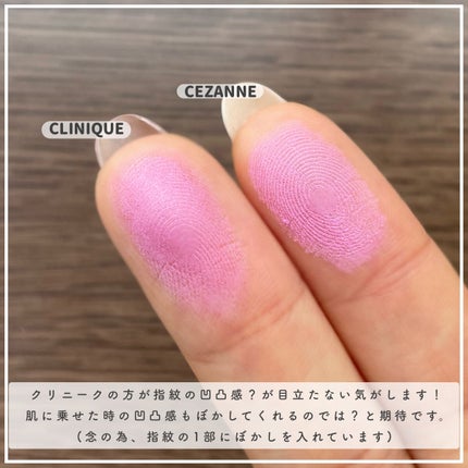 チーク ポップ/CLINIQUE/パウダーチークを使ったクチコミ(5枚目)