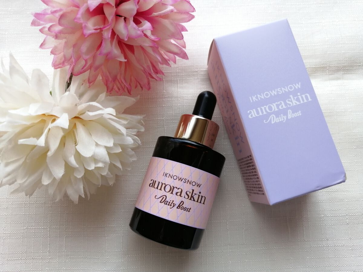 オーロラスキン デイリーブースト/IKNOWSNOW/美容液を使ったクチコミ（1枚目）