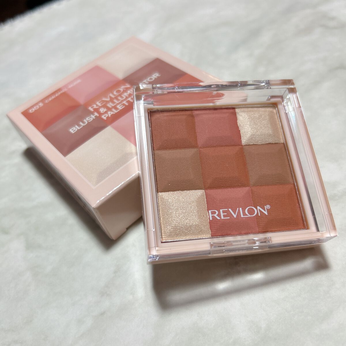 ブラッシュ&イルミネーター パレット/REVLON/パウダーチークを使ったクチコミ(1枚目)