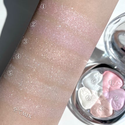 ブルーム ミックスハイライト コンパクト/JILL STUART/パウダーハイライトを使ったクチコミ(6枚目)