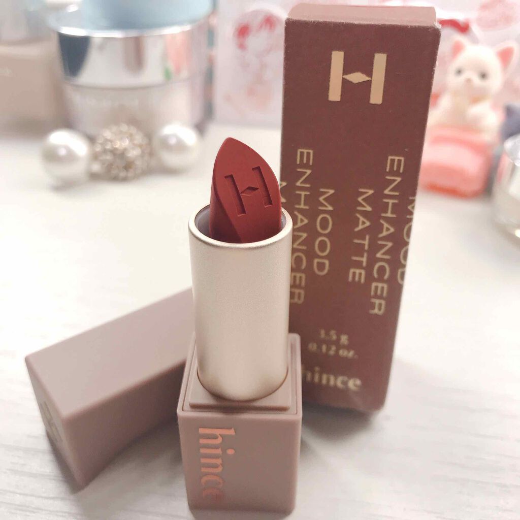 ムードインハンサーマット /hince/口紅を使ったクチコミ(1枚目)